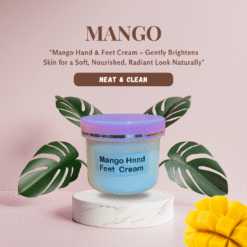 Naturally Brighten Hands and Feet with Soothing Mango Extract Cream
